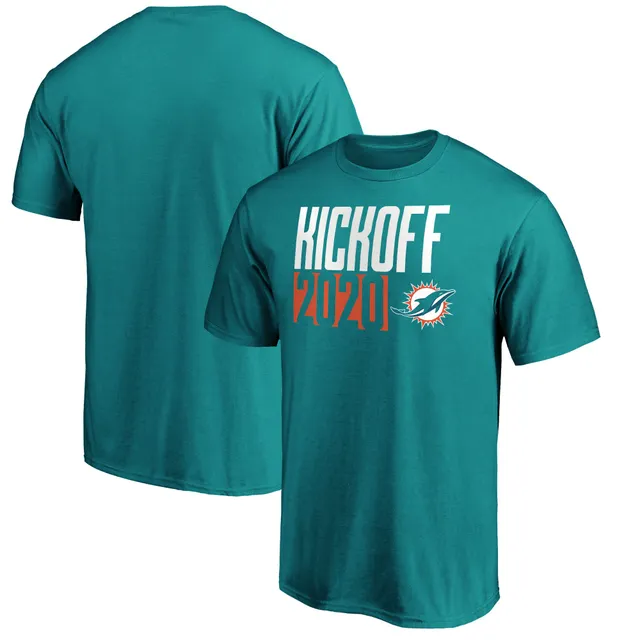 Tua Tagovailoa Miami Dolphins Youth Aqua Name & Number Logo T-Shirt 