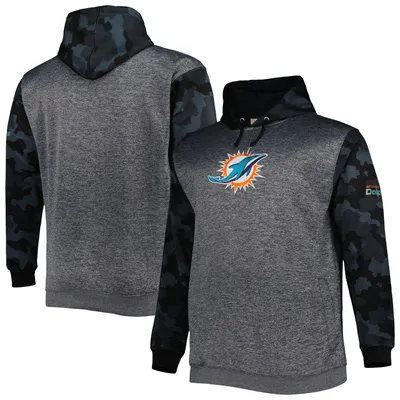 Women's Fanatics Branded Heathered Gray Miami Dolphins Historic