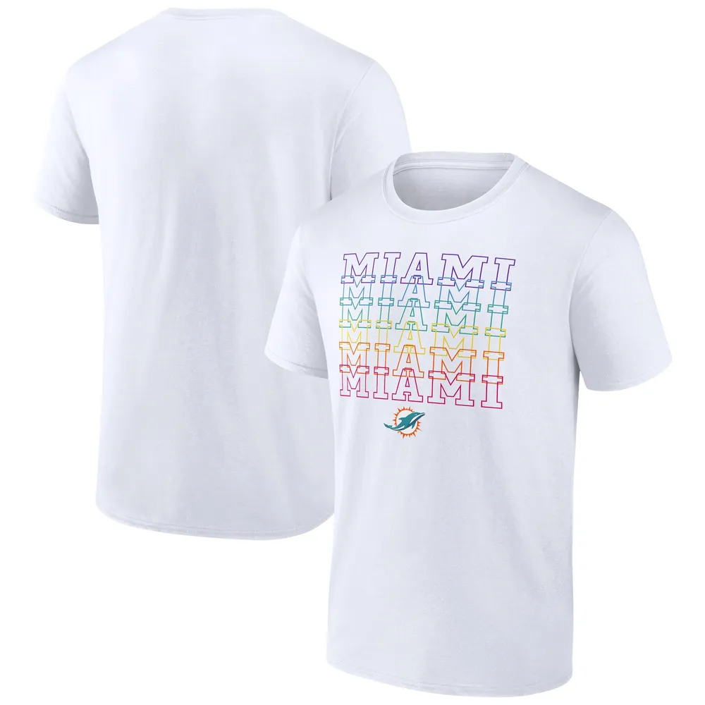 Lids Miami Dolphins Fanatics Branded City Pride T-Shirt - White