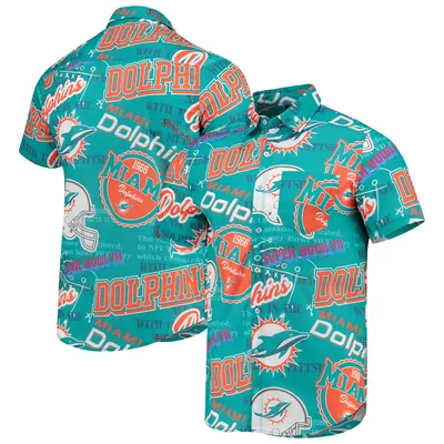 FOCO Miami Dolphins NFL Womens Gameday Mesh Crop Top