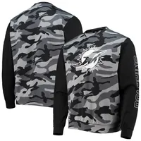 Arizona Cardinals FOCO Camo Raglan Pullover Hoodie - Black