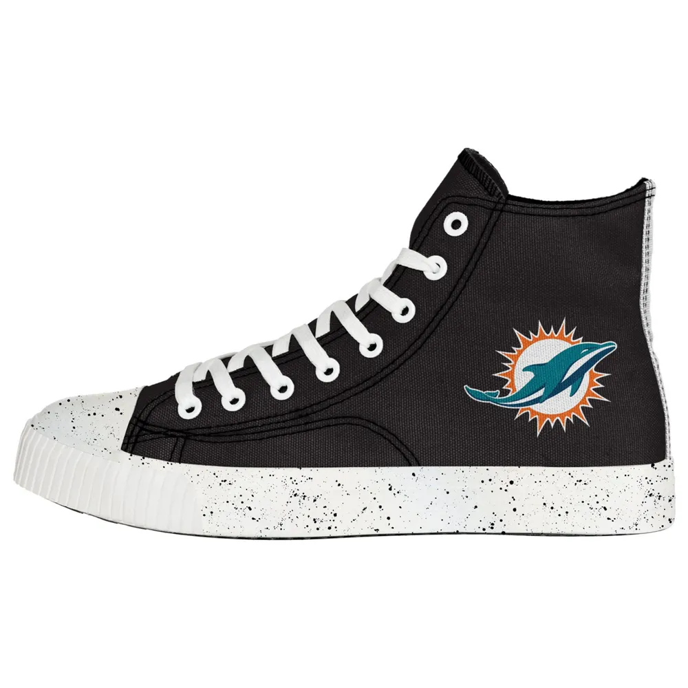 Lids Miami Dolphins FOCO Women's Big Logo Slip-On Sneakers