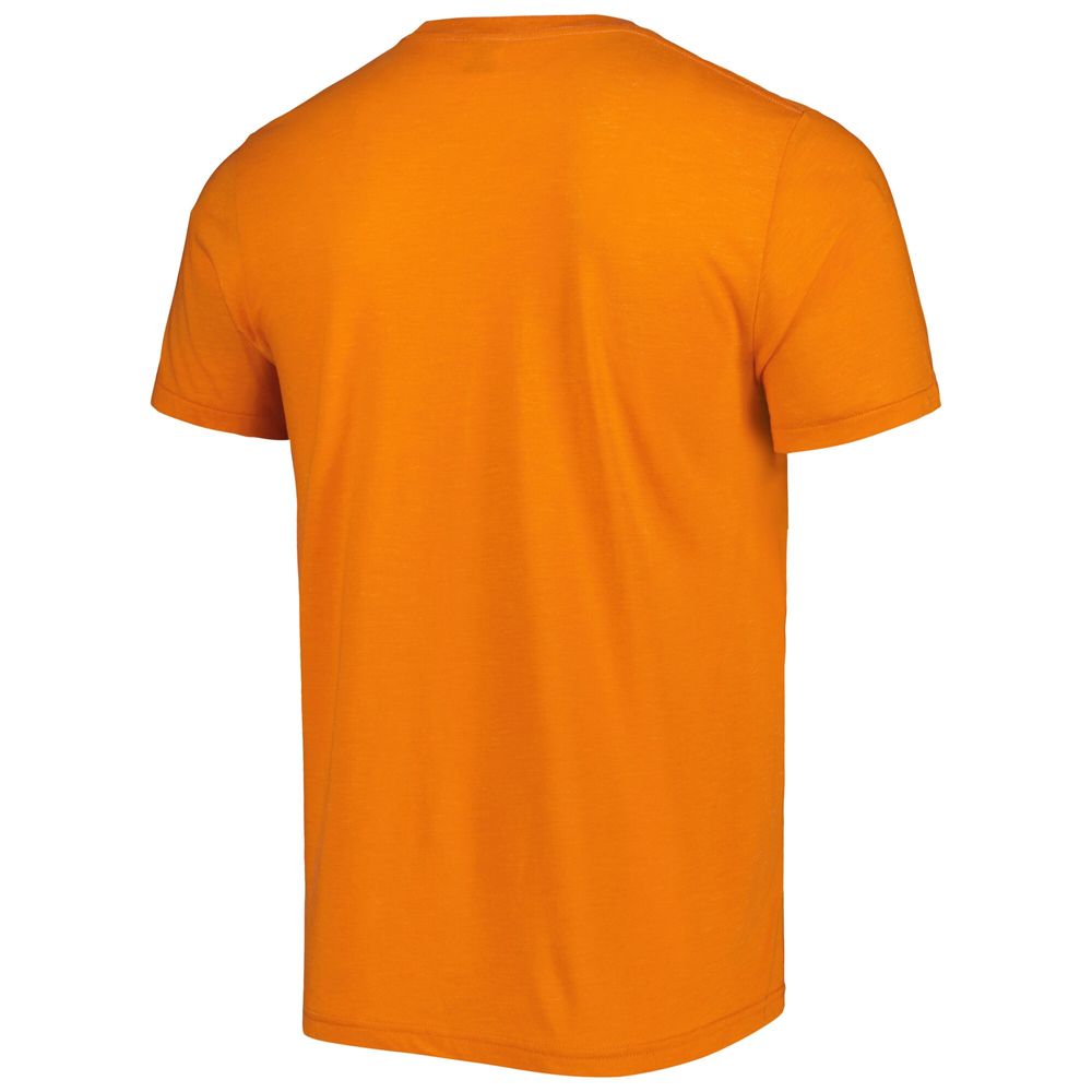 Men's Homage Orange Miami Dolphins Hyper Local Tri-Blend T-Shirt