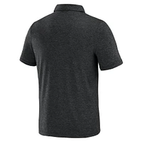 Polo noir à quatre points J. Palmer pour homme des Miami Dolphins