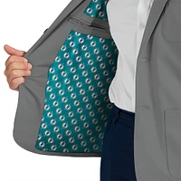 Men's J. Palmer Graphite Miami Dolphins Man-In-Motion Blazer