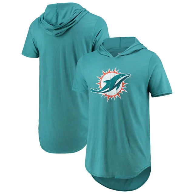 Women's Miami Dolphins Antigua White Victory Logo Pullover