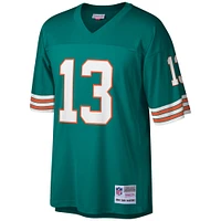 Maillot réplique de joueur retraité Mitchell & Ness Dan Marino Aqua Miami Dolphins Big Tall 1984 pour hommes