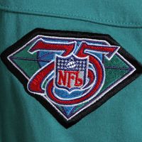 Men's Mitchell & Ness Dan Marino Aqua Miami Dolphins Big Tall Retired Player Name Number Long Sleeve Top