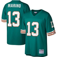 Maillot réplique Mitchell & Ness Dan Marino Aqua Miami Dolphins Legacy pour hommes