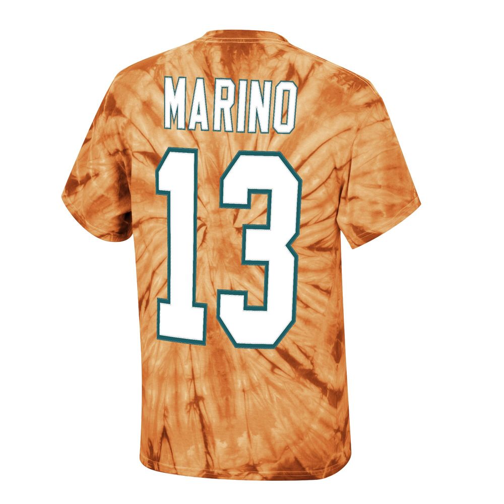 Youth Orange Miami Dolphins Team Tie-Dye T-Shirt