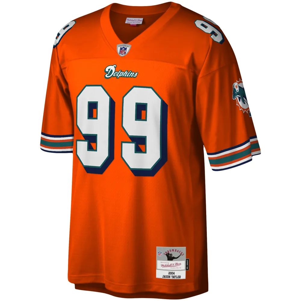 Jason Taylor Miami Dolphins 2004 Orange Legacy Men's Jersey