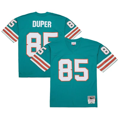 Maillot réplique Mitchell & Ness Mark Duper Aqua Miami Dolphins Legacy pour hommes