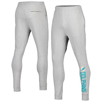 Pantalon de jogging lounge MSX by Michael Strahan gris Miami Dolphins pour hommes