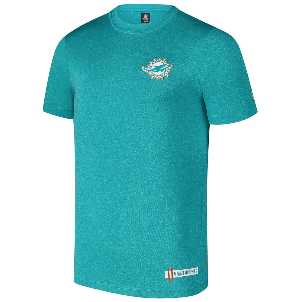 Men's New Era Aqua Miami Dolphins 2024 NFL Training Camp T-Shirt