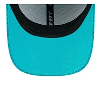 Casquette flexible New Era Aqua Miami Dolphins 2024 Sideline 39THIRTY pour hommes