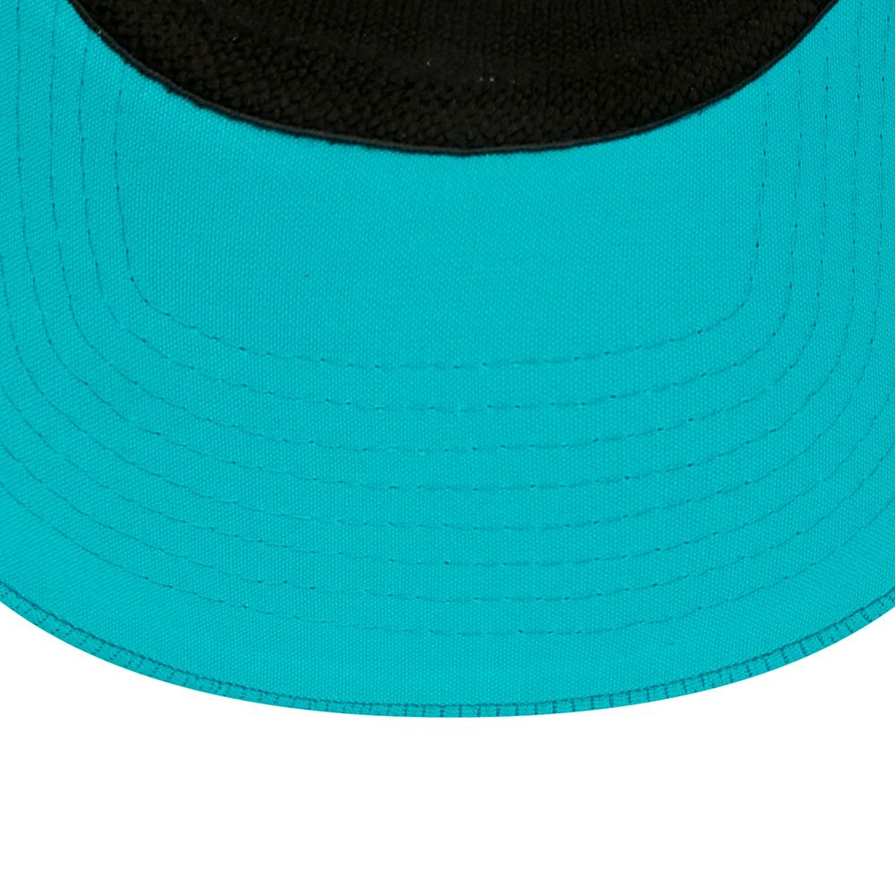 Men's New Era Aqua Miami Dolphins Logo Bucket Hat