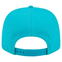 Casquette extensible à boutons-pression New Era Aqua Miami Dolphins Gameday Multi Rope 9SEVENTY pour homme