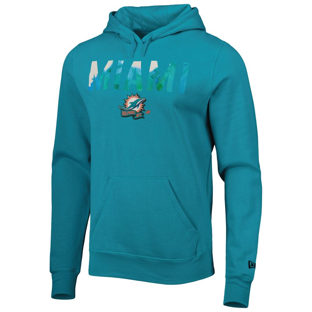 New Era NFL Team Logo Hoodie Miami Dolphins