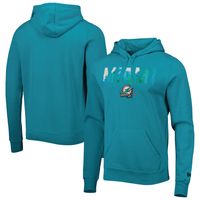 New Era / Women's Miami Dolphins Fleece Aqua Pullover Hoodie