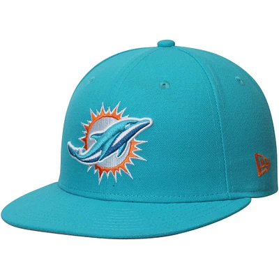 Casquette ajustée 59FIFTY Omaha des Dolphins de Miami New Era pour homme