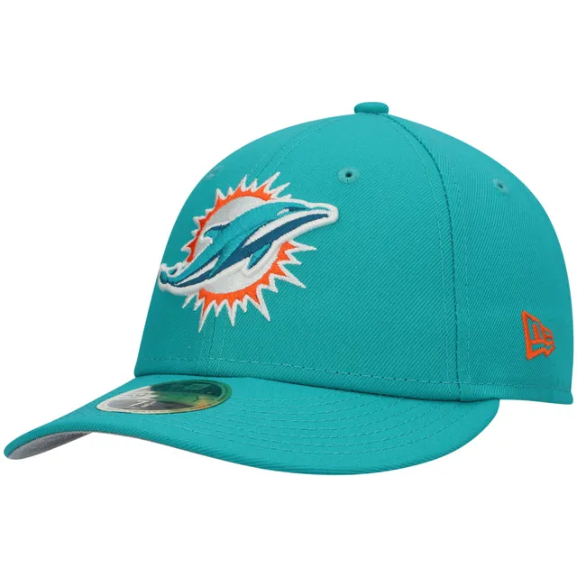 Lids Miami Dolphins New Era B-Dub 59FIFTY Fitted Hat - Black