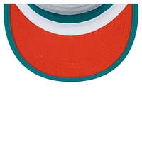 Casquette snapback rétro Miami Dolphins de New Era pour homme