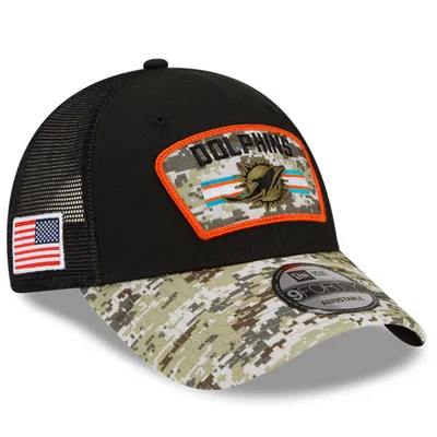 Miami Dolphins '47 Trucker Adjustable Hat - Camo/Black