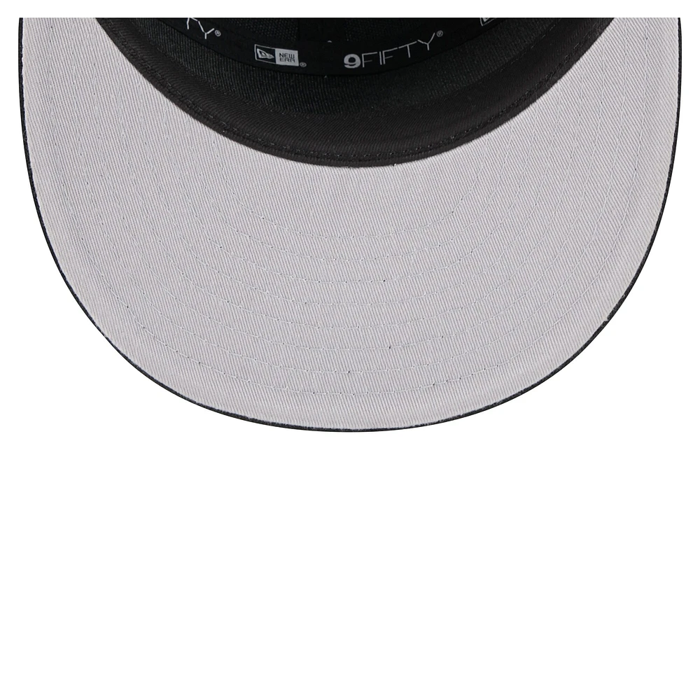 Casquette snapback 9FIFTY Adventure noire en toile pour homme New Era Miami Dolphins