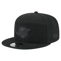 Casquette snapback 9FIFTY Adventure noire en toile pour homme New Era Miami Dolphins