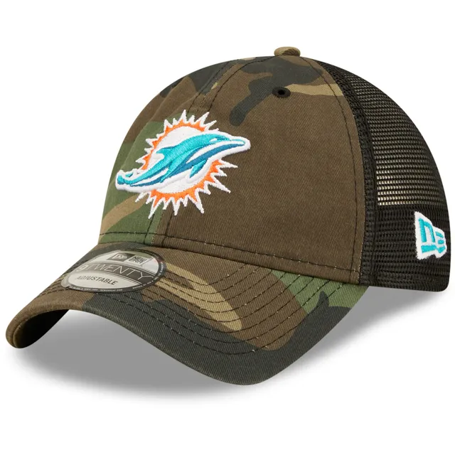 Men's Fanatics Branded Aqua Miami Dolphins Fundamental Adjustable Hat