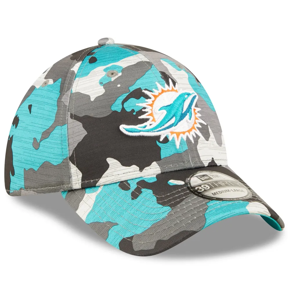 Men's New Era Camo Miami Dolphins 2022 NFL Training Camp Official