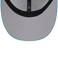 Men's New Era  Cream/Aqua Miami Dolphins 2023 Sideline Historic Low Profile 9FIFTY Snapback Hat