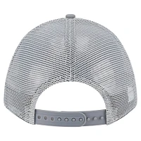 Casquette ajustable A-Frame Trucker Domain 9FORTY des Miami Dolphins de New Era pour homme, grise