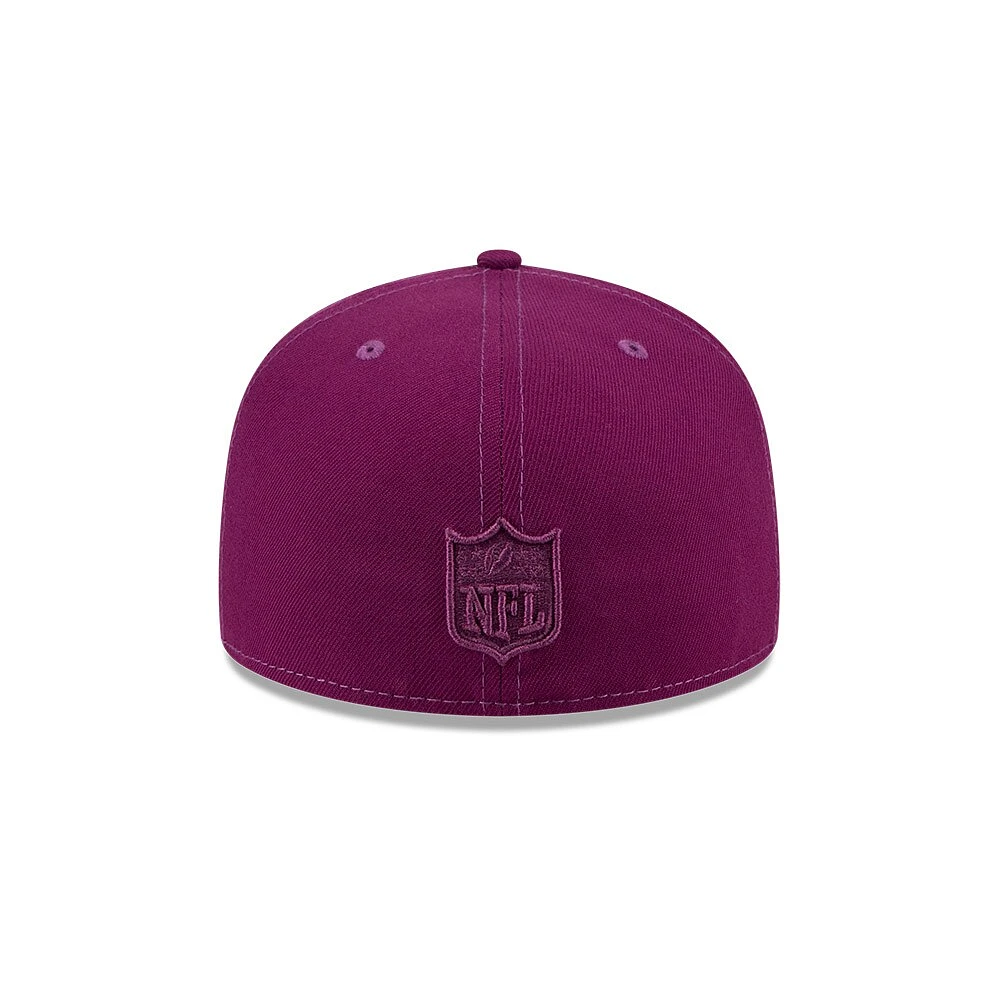 Casquette ajustée 59FIFTY violet Miami Dolphins Color Pack pour hommes New Era