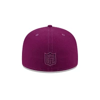 Casquette ajustée 59FIFTY violet Miami Dolphins Color Pack pour hommes New Era