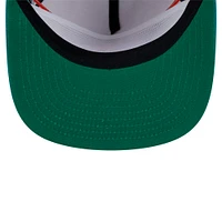 Casquette de golf athlétique à visière snapback pour homme Miami Dolphins de New Era Stone/Aqua