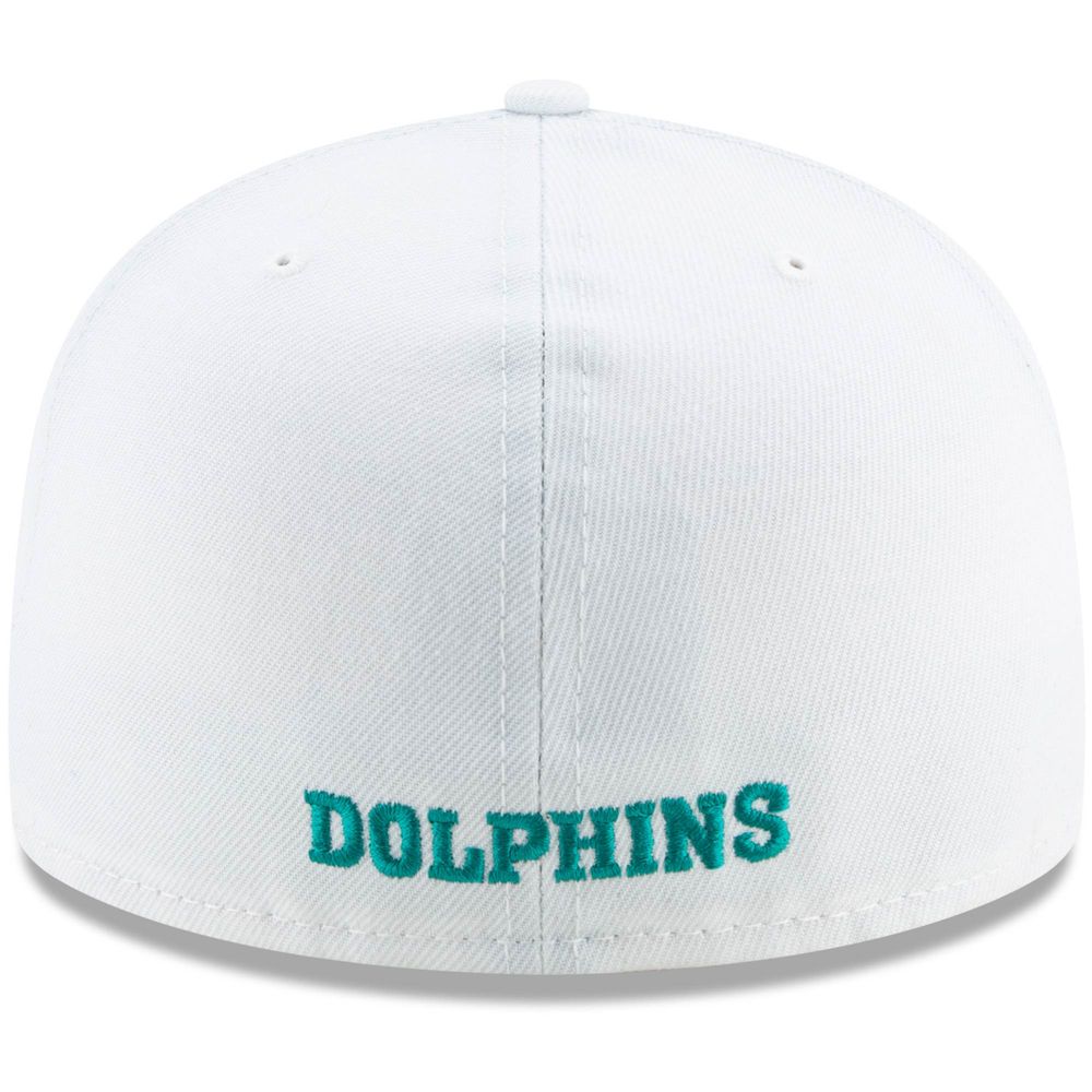 Men's Dolphins Aqua NFL Omaha 59FIFTY Hat