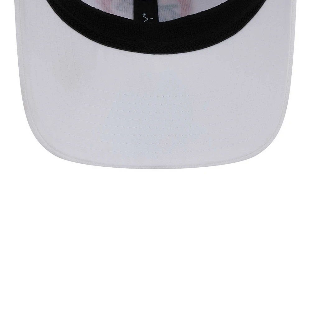 Casquette flexible 39THIRTY Throwback des Miami Dolphins New Era pour hommes, blanche