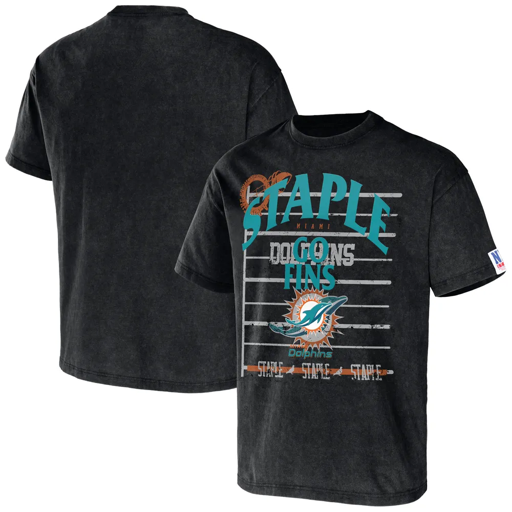 Vintage Miami Dolphins NFL Football Graphic T-Shirt Size YOUTH