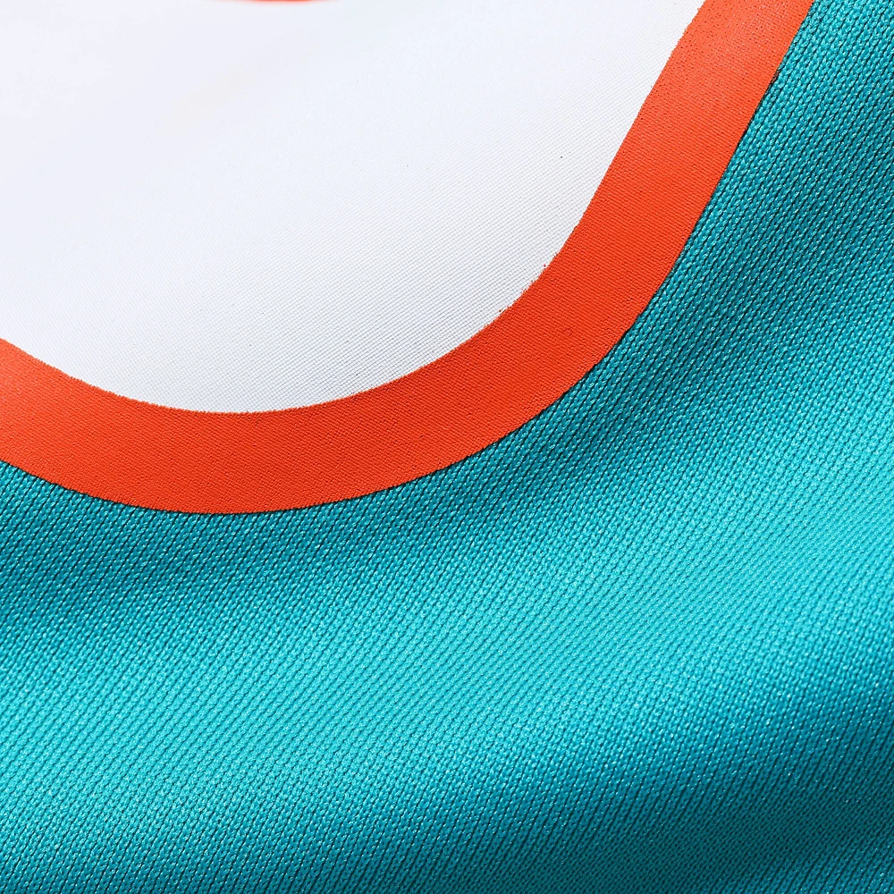 Men's Nike Andrew Meyer  Aqua Miami Dolphins Game Jersey