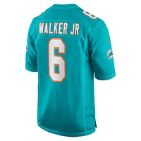 Maillot de match Nike Anthony Walker Jr. Aqua Miami Dolphins pour homme