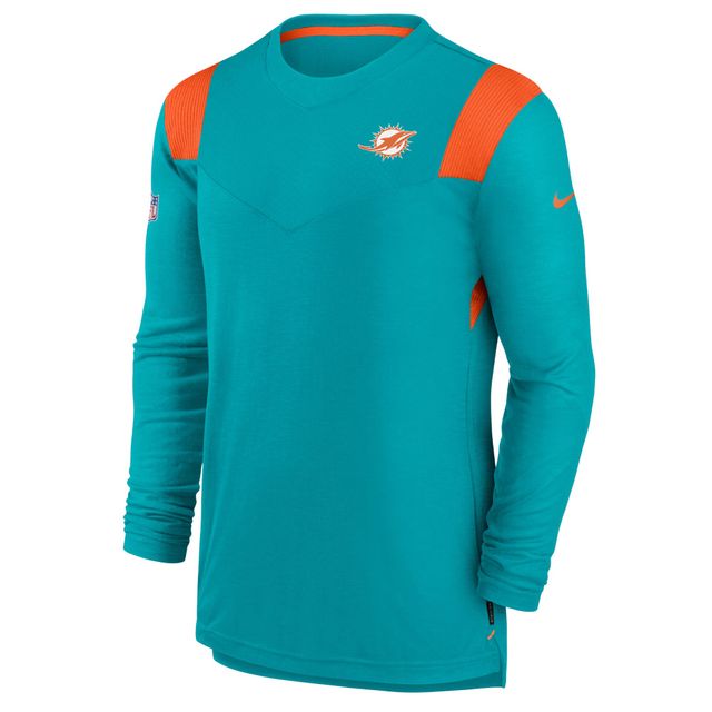 Youth Orange Miami Dolphins Team Primary Logo T-Shirt