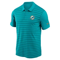 Men's Nike Aqua Miami Dolphins 2024 Sideline Victory Performance Polo