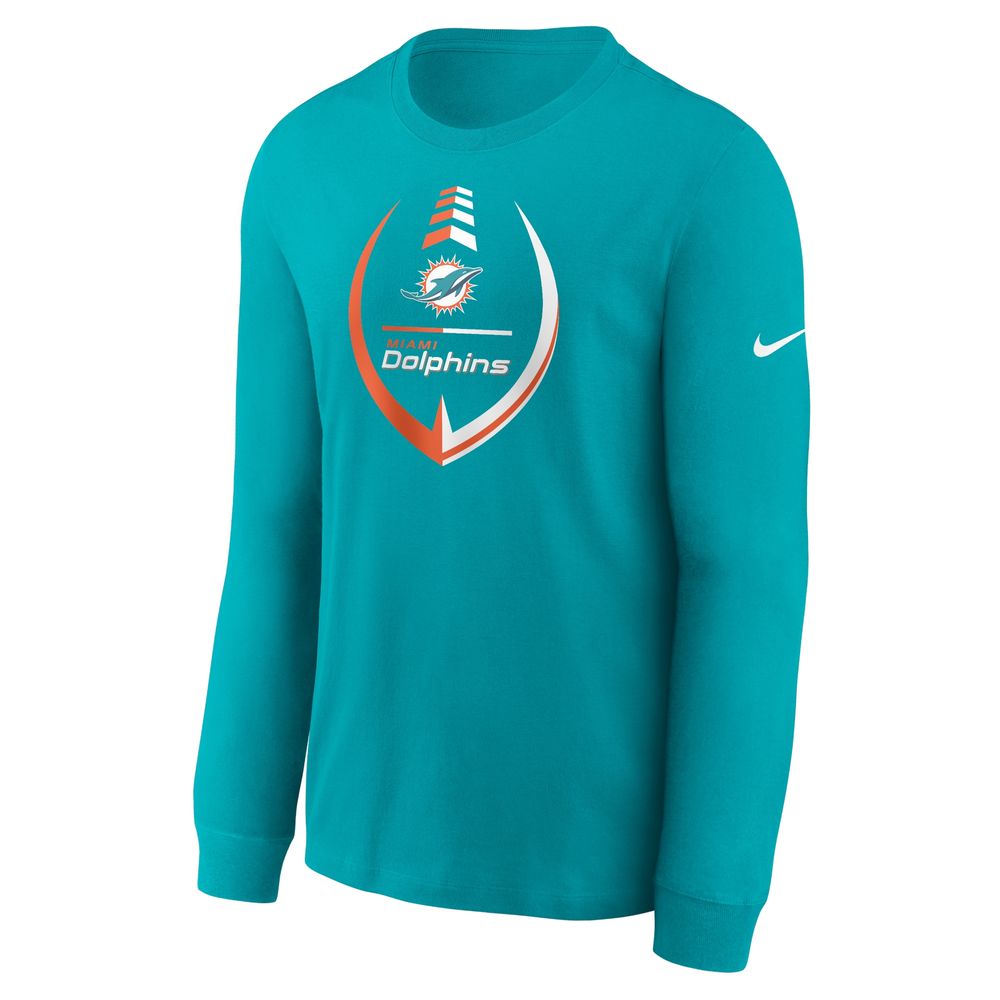 Toddler Miami Dolphins Aqua Icon T-Shirt