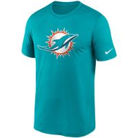 Men's Nike Aqua Miami Dolphins Logo Essential Legend Performance T-Shirt