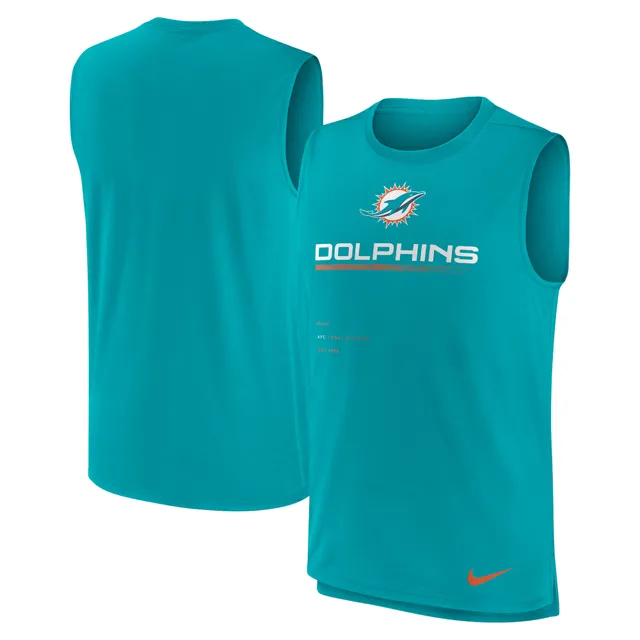 47 Men's Miami Dolphins Winger Teal Tank Top