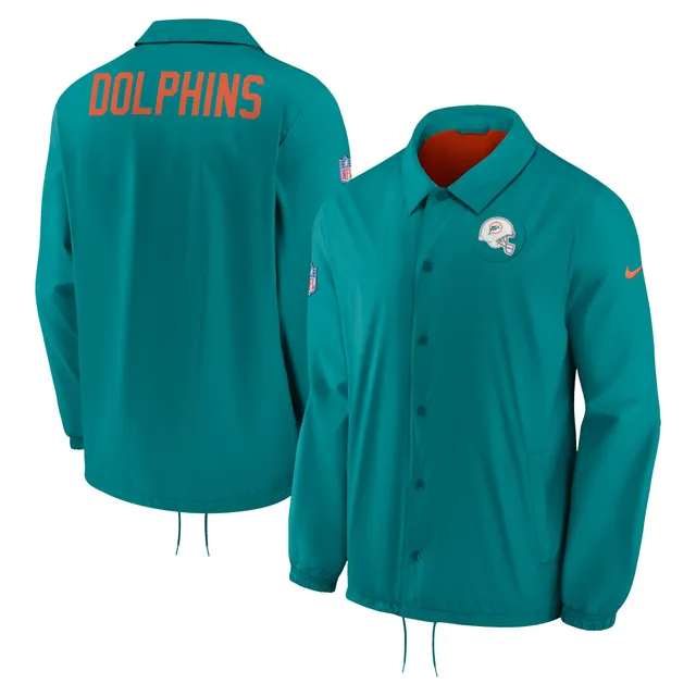 Lids Miami Dolphins Nike Sideline Coaches Performance Full-Snap