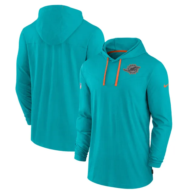 Nike Men's Therma Lockup (NFL Miami Dolphins) Full-Zip Hoodie Green