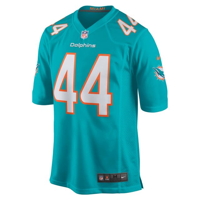 Maillot de joueur match Nike Blake Ferguson Aqua Miami Dolphins pour hommes