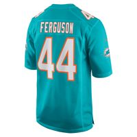 Men's Nike Blake Ferguson Aqua Miami Dolphins Game Player Jersey